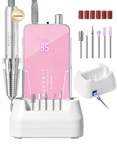 Miniatura 9 de Makartt Adaptador de Cargador de Energía Original para Lima de Uñas Nouvella, Suministro de Batería 12V 1.5A AC-DC para Lima Eléctrica Recargable