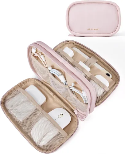 Miniatura 14 de BAGSMART Bolsa Organizadora de Cables para Viaje, S, Hinchado