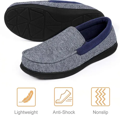 Miniatura 5 de RockDove SILVADUR - Pantuflas antiolor para hombre, 8