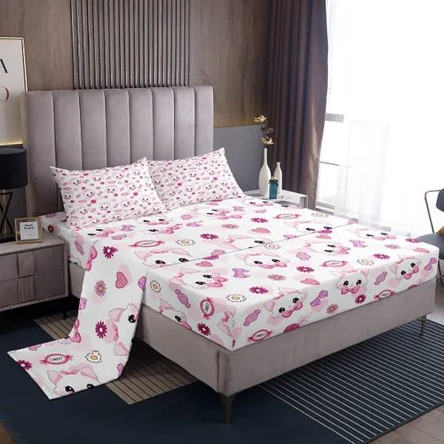 Miniatura 38 de Manfei Honeycomb - Juego de sábanas con diseño de mando de videojuegos tamaño Twin, juego de ropa de cama geométrica azul con controlador