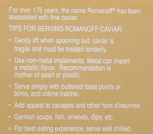 Miniatura 4 de Romanoff Caviar Lumpfish Rojo Vodka, 2 onzas