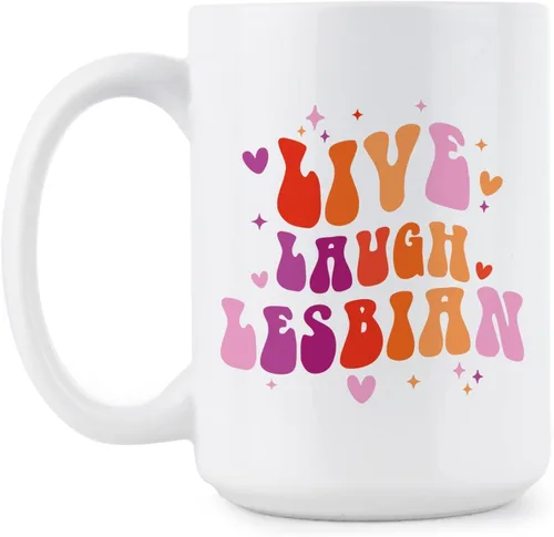 Miniatura 4 de We Got Good Live Lesbian Lesbian Mug LGBT Taza de café LGBTQ Tazas Pride Cups