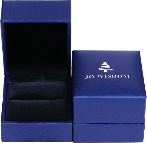 Miniatura 12 de JO WISDOM Anillo de elefante de plata de ley 925 con circonita cúbica