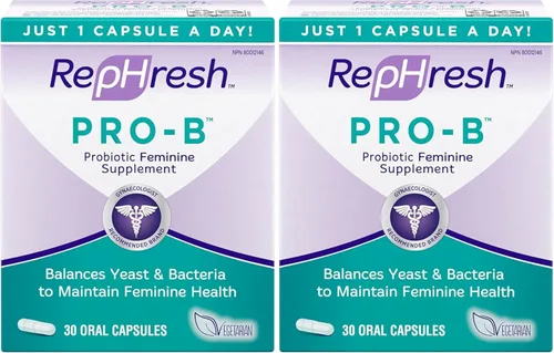Miniatura 6 de Rephresh Pro-B suplemento Probiotico femenino, 30 cápsulas, LIL302968, paquete de de 1, 1, 1
