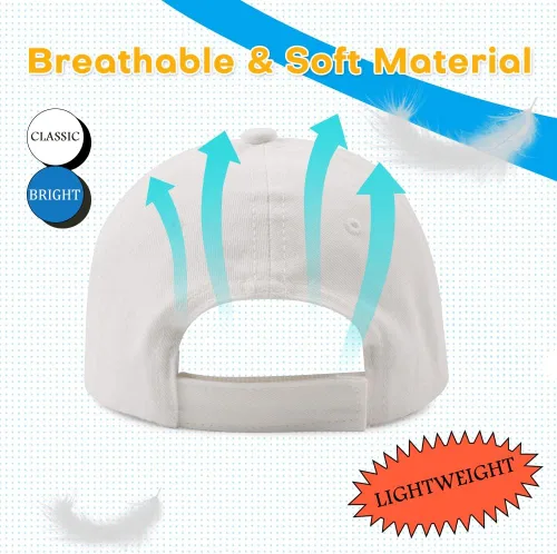 Miniatura 108 de Peecabe Gorra de béisbol para niños pequeños, unisex, de algodón, ajustable, para bebés, niños, gorra de béisbol para niñas de 1 a 5 años