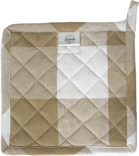 Miniatura 4 de Encasa XO Agarraderas de microondas para horno de 8 pulgadas (juego de 2 piezas) para cocina, cocinar y hornear, resistentes al calor, gruesas y Azul