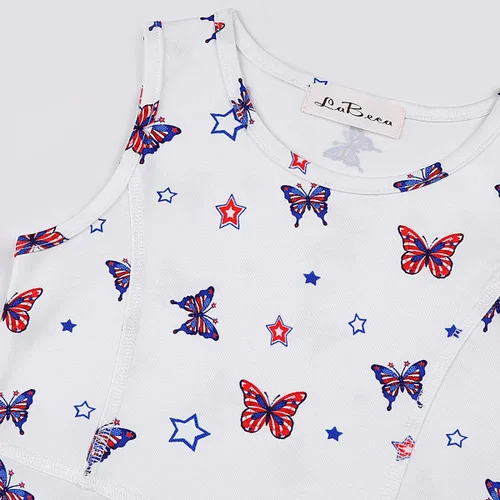 Miniatura 4 de LaBeca - Vestido sin mangas o de manga larga para niñas, vestidos informales con diseño de unicornio o sirena para niñas pequeñas o grandes