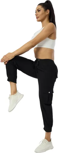Miniatura 4 de Women's Cargo Capris Hiking Pants Lightweight Quick Dry Athletic Outdoor Travel Casual Joggers Sweatpants