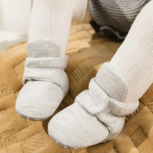 Miniatura 47 de Sawimlgy - Botines de algodón antideslizantes para recién nacido, con agarre, para cuna o para el invierno