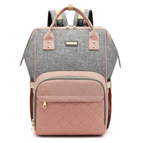 Miniatura 16 de Mochila para pañales, bolsas de pañales para bebés, niñas y niños, bolsas de bebé para mamás papás, bolsa cambiadora de pañales con bolsillos Azul