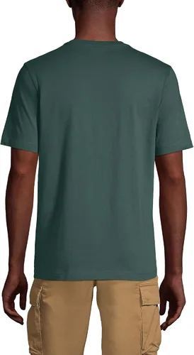 Miniatura 2 de Lands' End Camiseta de manga corta Super-T con bolsillo para hombre