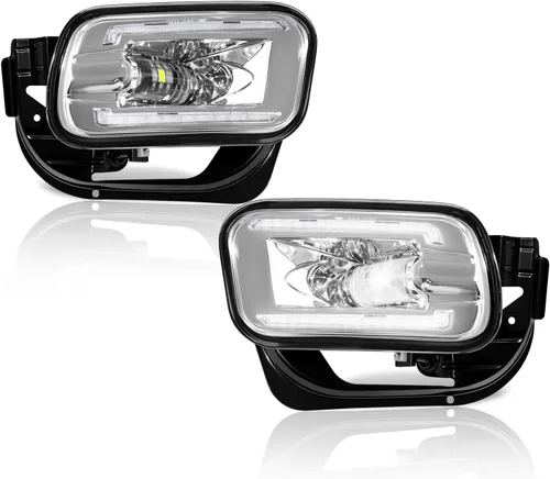 Miniatura 8 de Luces antiniebla LED para Dodge Ram 1500 2009-2012, Dodge Ram 2500 2010-2018, Dodge Ram 3500 2012-2018 Reemplazo de luces antiniebla