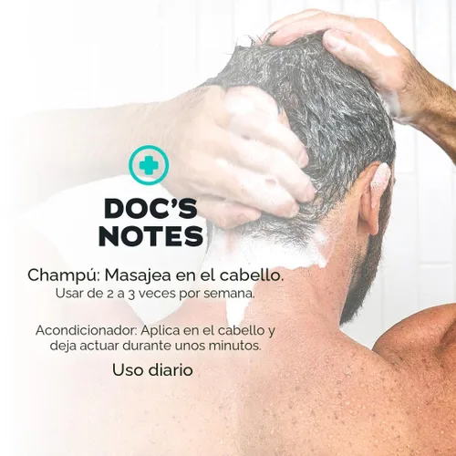 Miniatura 7 de Dr. Squatch Juego de champú y acondicionador completo + grueso para hombre, para un cabello más completo y más grueso, champú y acondicionador