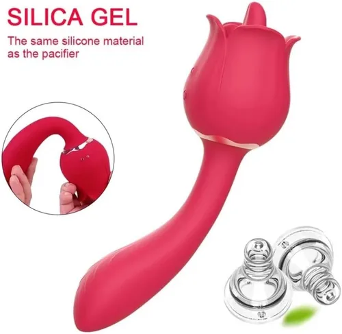 Miniatura 2 de Juguete de rosa para mujer, estimulador sexual de rosas para mujeres, juguetes para adultos, herramientas sexuales para mujeres, juguetes sexuales