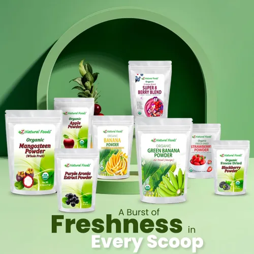 Miniatura 4 de Polvo orgánico de bayas de acai de alta calidad, 5 libras, superalimento liofilizado, cultivado en Brasil, increíble polvo de frutas para jugo