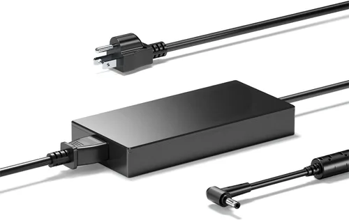 Cargador de 120 W para MSI Thin 15 A15 GF63 Cyborg 15 A17-120P2A | Replace ADP-120VH D, 20V 6A AC Adapter, 4.5x3.0mm, for Creator M14 15, GV15 Thin,