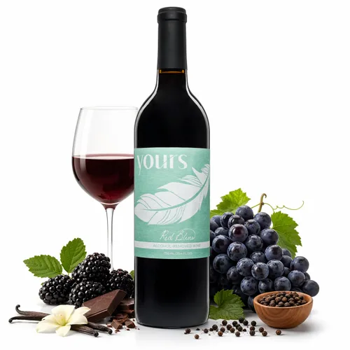 Miniatura 9 de YOURS Non-Alcoholic Wine Alternativa de vino premiada premium, sin alcohol y fruta de monje endulzada - Botella de 25.4 fl oz (Chardonnay)