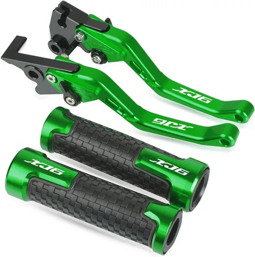 Miniatura 13 de DOUKI Para Yamaha XJ6N XJ6 Diversion 2009-2015 - Palancas de embrague de freno corto para motocicleta, embrague, empuñaduras, extremos de manillar