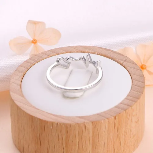 Miniatura 5 de Anillo de plata de ley S925 para mujer, niña, joyería cristiana