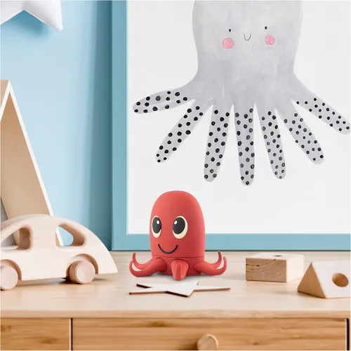 Miniatura 3 de Altavoz Inalámbrico Bluetooth Pulpo - Altavoz Bluetooth para Niños - Altavoz Bluetooth Portátil en Muchos Diseños Divertidos - Compatible