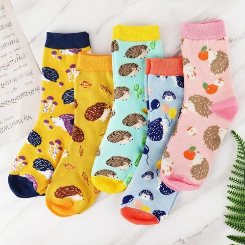 Miniatura 2 de Jeasona Calcetines divertidos para mujer lindos animales divertidos y divertidos regalos de algodón