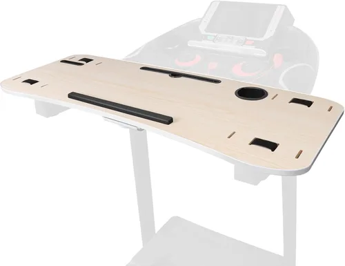 Miniatura 9 de KELIXU 39" Treadmill Desk Attachment, Universal Walking Laptop Holder Desk Ergonomic Platform Workstation for Treadmill with Cup Holder