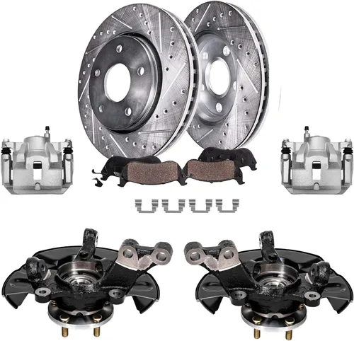 Miniatura 52 de Detroit Axle - Rotores de freno traseros para Toyota GR Supra BMW 230i 330e 330i 430i 530i 530i 530e 540d 540i xDrive X3 X4 Z4, rotores de freno