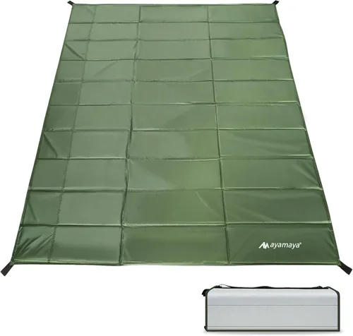 Miniatura 8 de Foam Sleeping Pad for Camping - AYAMAYA Foldable Camping Mattress for 1/2/3/4/5/6 Person, Extra Thick Waterproof Tent Footprint Inner Camping Mat 1