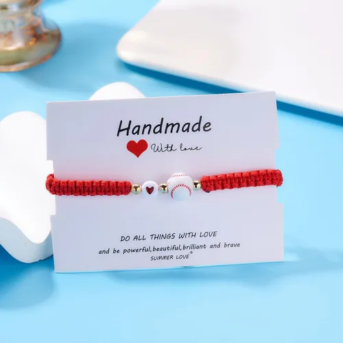 Miniatura 18 de Pulsera de fútbol, fútbol, baloncesto, béisbol, regalos para mujeres y hombres, regalos de cumpleaños, graduación para amantes del deporte, pulseras