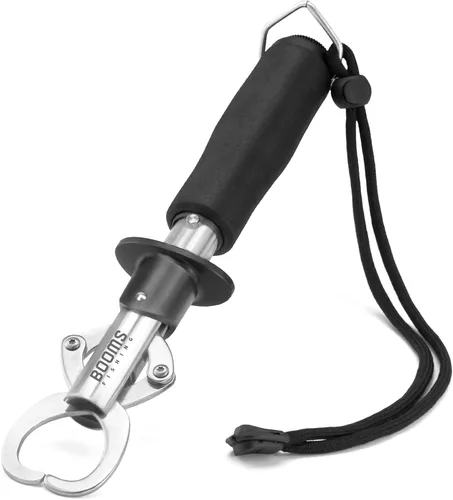 Booms Fishing G1 Fish Gripper Grip and Hold Fish con agarre apretado Modelo más grande Escala incorporada
