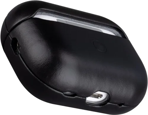 Miniatura 14 de Maogoam Funda de cuero para AirPods Pro 2 con botón, funda de piel auténtica de cera de aceite curtido vegetal para AirPods Pro 2ª