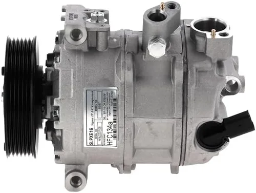 Compresor de aire acondicionado 7SEU16C compatible con Volkswagen Beetle, Jetta Tiguan, Tiguan Wolfsburg, Jetta GLI, Passat, Tiguan Sport &, Tiguan