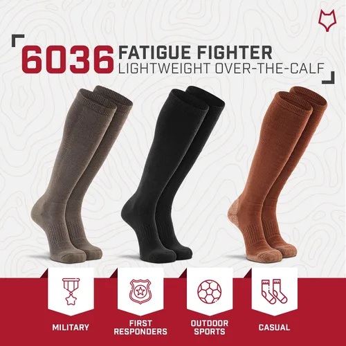 Miniatura 5 de Fox River - Calcetines para hombre con flujo de aire mejorado y máxima comodidad