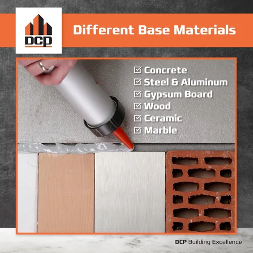 Miniatura 4 de DCP Donseal PU440 Sellador de poliuretano para hormigón, acera, 1 paquete – Relleno de junta de expansión, masilla que no se hunde para cimientos