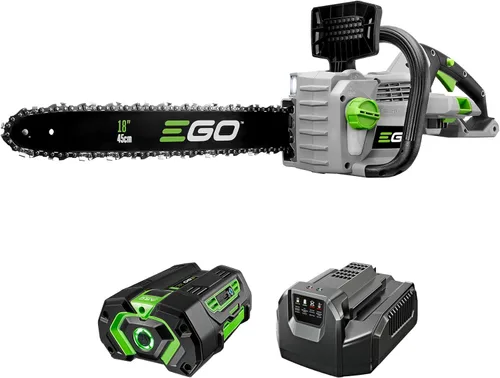 Miniatura 13 de Motosierra EGO POWER+, motosierra de 16” alimentada por batería, eléctrica inalámbrica, incluye batería de 56V 4.0Ah y cargador – CS1613