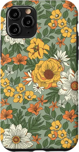 Miniatura 28 de Funda para iPhone 12 mini flores silvestres amarillas flores de verano botánico floral