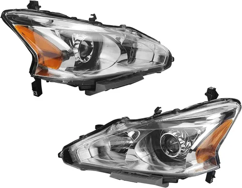 Miniatura 2 de 2 unids halógeno faro Asamblea izquierda y derecha faro faro W/o bombillas para 2013 2014 2015 Nissan Altima NI2502208 NI2503208