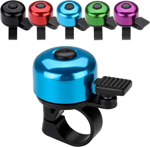 Miniatura 27 de Timbre de Bicicleta Timbre de Bicicleta Sonido Nítido para Adultos Niños Niños Niñas Rojo