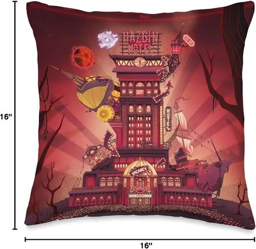 Miniatura 4 de Hazbin Hotel - Almohada de Hotel Cojín Decorativo