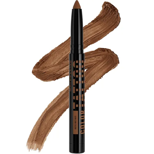 Miniatura 21 de MAYBELLINE Color Tattoo Longwear - Sombra de ojos multiusos Stix, maquillaje de ojos, I am Courageous (bronce claro brillante)