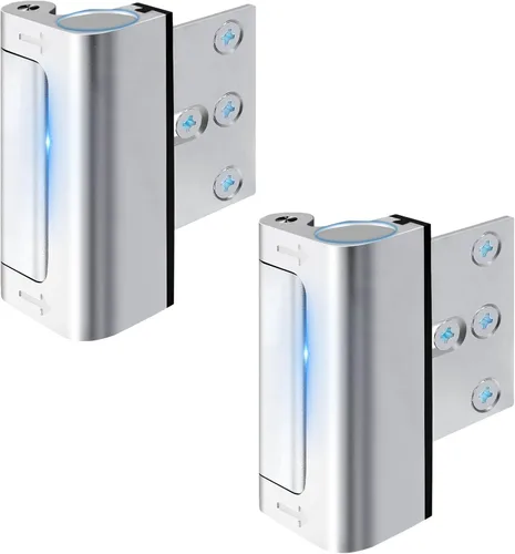Miniatura 9 de Cerradura de refuerzo de puerta de seguridad para el hogar, pestillo de seguridad adicional para puertas delanteras, dispositivos de seguridad