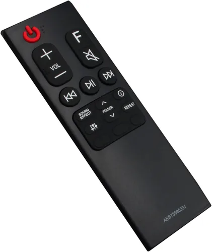 AKB75595331 Reemplazo de control remoto para barra de sonido LG Sistema de altavoces de barra de sonido DSNH5 S65S3-S S67T2-W SL4 SL4Y SL5R SL5Y