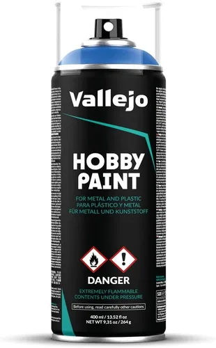 Miniatura 19 de Vallejo - Pintura en aerosol para afición Fantasy Color Azul ultramarino 400 ml (13.5 fl.oz.) Crea un acabado mate y autonivelante perfecto