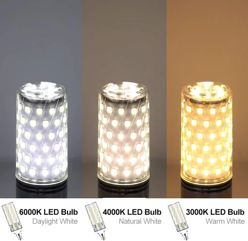 Miniatura 3 de inShareplus Bombillas LED E12, candelabro de 16 W, blanco cálido 3000 K, CRI80+, equivalente a 1500 lm 120 W, base E12, bombillas LED no regulables