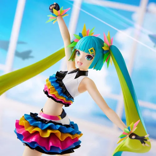 Miniatura 6 de SEGA - FIGURIZM - Hatsune Miku - Project Diva MEGA39's - Hatsune Miku - Estatua Catch The Wave, 9.8 Pulgadas