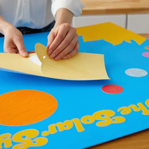 Miniatura 5 de Cricut Smart Paper - Cartulina adhesiva, 10 hojas, 13 x 13 pulgadas, papel adhesivo para calcomanías, compatible con Cricut Explore 3/Maker 3