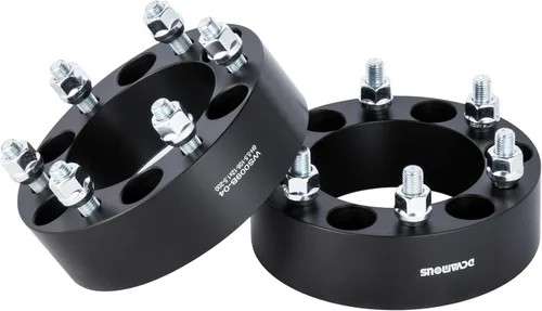 Miniatura 18 de 2 unidades de adaptadores de rueda 6x135 a 6x5.5 de 1 pulgada con pernos 14x2 compatibles con Ford 6 Lug 6x135 a 6x139.7 para 2004-2014 F150