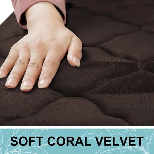 Miniatura 2 de Olanly - Alfombra de baño de espuma viscoelástica, ultra suave, antideslizante y absorbente, lavable a máquina, cómoda, gruesa alfombra de baño
