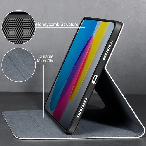 Miniatura 6 de Funda de cuero Gexmil para iPad (A16) de 11ª generación de 11 pulgadas 2025, funda para iPad de 10ª generación de 10.9 pulgadas 2022, funda
