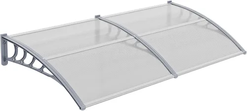 Miniatura 16 de VINGLI Toldo para Ventana Toldo para Puerta Exterior, 30" x 40" Toldos para Puertas Cubierta de Policarbonato Toldo para Puerta de Patio Protección